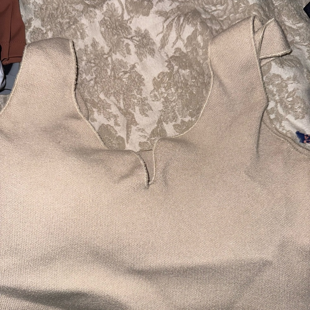 Zara Beige Tank Top